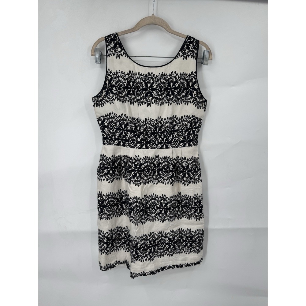 Kate Spade Lola Lace Silk Mini Dress Women 4‎ White Retro Babydoll Y2K Preppy